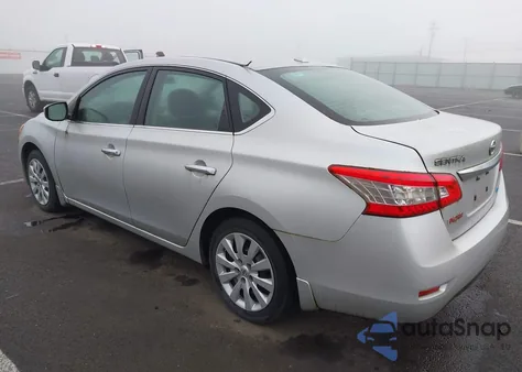 2013 Nissan Sentra Sv из США, поврежденный, VIN 3N1AB7AP8DL782742